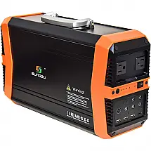 Estação de Energia Portátil 500W 220V 2.28A , 110V 4.64A 12V 8.0A , 5V 3A USB Tela OLED Luz LED