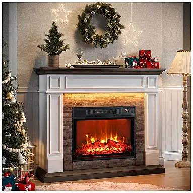 Lareira Elétrica Naice 110x90cm 1400W