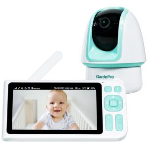 Babá Eletrônica Alcance 900m com Câmera FHD 1080p, Áudio Bidirecional, Sem WI-FI, Visão Noturna Super Nítida, Bateria de 5000mAh