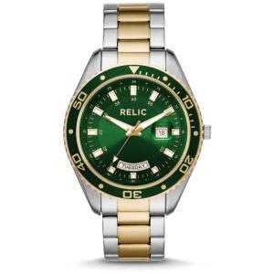 Relógio Masculino Analógico Quartzo de Aço Inoxidável, RELIC BY FOSSIL ZR12612, Prateado