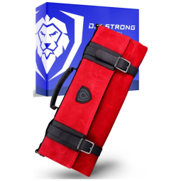 Estojo, Bolsa Portátil para Facas com 20 Slots, Facas não Incluídas, DALSTRONG, Vermelho