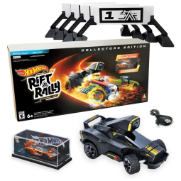 Jogo de direção Rift Rally com Realidade Mista e Vários Modos de Jogo, para PS 4/5, iPhone, iPad, Hot Wheels Edição Colecionador