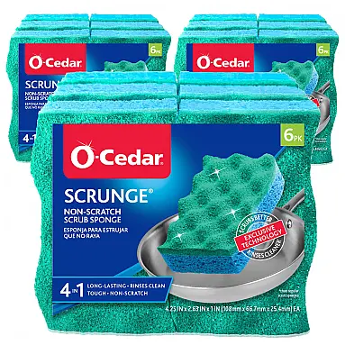 Kit Esponja de Limpeza Esfoliante