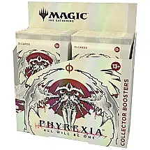 Magic The Gathering Phyrexia Todos Será Um Caixa de Booster de Colecionador com 180 Cartas para Jogadores de 13 Anos ou Mais