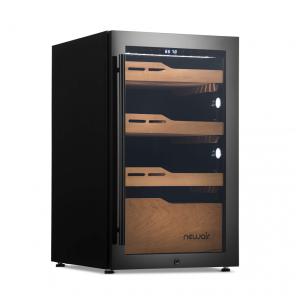 Humidor Eletrônico para Charutos NewAir 840 Capacidade em Preto, 117L com Sistema de Umidificação Embutido e Função de Aquecimento