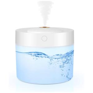 JATON Umidificador Portátil 1.2L Área 10 m2, 110v, JATONR, Branco