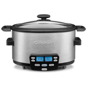 Cuisinart Panela Elétrica Capacidade 4 L c, Painel LCD, MSC400