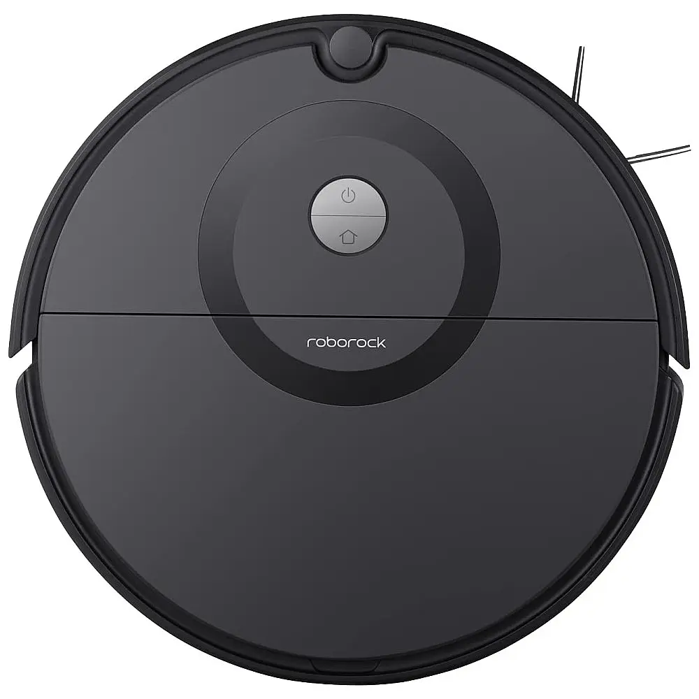 Aspirador de Pó Robô S6 Inteligente com Controle de Voz e Bateria Extra Longa, Área 297 m2, ROBOROCK E5, Preto