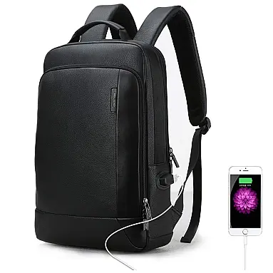 Bopai Mochila de Couro com