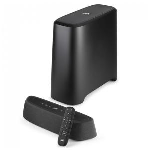 Barra de som Polk Audio MagniFi Mini AX 5.1 com subwoofer sem fio, Dolby Atmos e DTS:X, preta