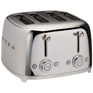 Torradeira Smeg 50s Style Retro Aesthetic 4 Fatias Aço Inox TSF03SSUS