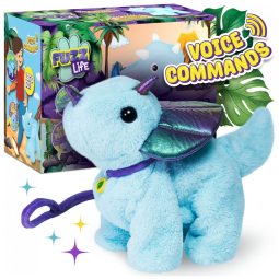 Dinossauro Robô de Pelúcia Interativo com Comando de Voz - Trevor, Team Power