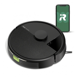 Robô Aspirador iRobot Roomba 105 Vac Preto com Navegação LiDAR, Sucção Potente e Recarga Automática