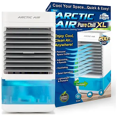 Climatizador Portátil com 4 Velocidades,