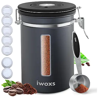 iwoxs Pote Hermético para Café