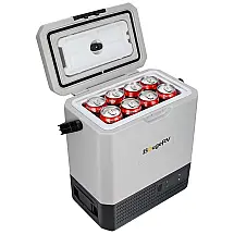 Frigobar, Cooler Elétrico Automotivo Portátil 8L, 12V, 60W, BOUGERV CR8, Branco