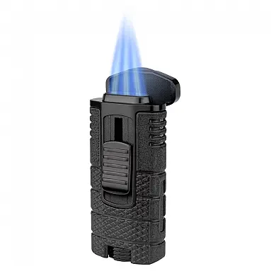 Isqueiro Xikar Tactical Preto Triplo