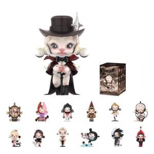 Blind Box, Caixa Surpresa, Coleção de Miniaturas Realistas SKULLPANDA POP MART, em Caixas Surpresa, Ótima Decoração ou Presente