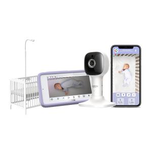 Babá Eletrônica HUBBLE Inteligente com Visão Noturna e Monitor Digital