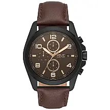 Relógio Masculino Analógico Quartzo de Couro, RELIC BY FOSSIL ZR15946, Marrom