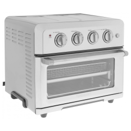 Fritadeira Elétrica AirFryer com Temperatura Ajustável e Temporizador, 110V 1800W, Cuisinart CTOA122, Prata