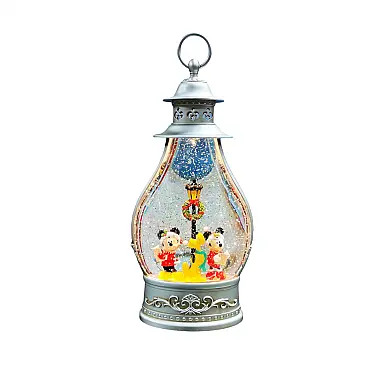 Lanterna Natalina Disney Water Spinning