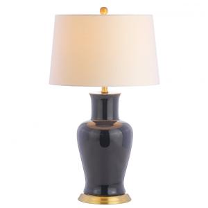 Abajur Luminária de Mesa em Cerâmica, Estilo Tradicional com 73 cm de Altura para Quarto, Sala de Estar e Escritório, 110V 100W, JONATHAN Y