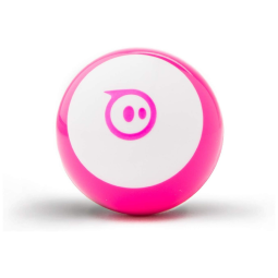 Mini Bola Robô Programável com Aplicativo, Recarregável USB Educacional a partir de 8 anos, SPHERO M001PRW, Rosa