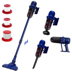 Aspirador de Pó 4 em 1 com Motor Potente para Pisos Duros e Pelos, 110V 600W, EFSHREE, Azul