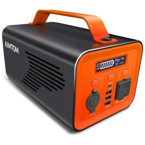 AIMTOM Estação de Energia Portátil 230Wh, 110V, 200W AC, 60W USB, 12V DC