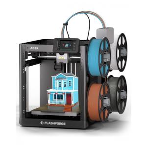 Impressora 3D MultiColor FLASHFORGE AD5X 4 Cores com IFS, Nivelamento Automático Total, Impressora FDM de Alta Velocidade até 600mm/s