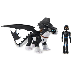 Kit de Aventura Dreamworks Dragons, Bonecos Tom e Thunder, Os Nove Reinos, Brinquedo para Crianças a partir de 4 anos,How to train your