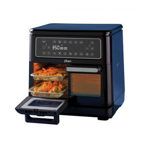 Air Fryer com Cesto Duplo 10L e 6 Funções de Cozimento, 110V 1700W, Oster Flex, Azul