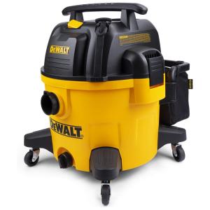 Aspirador de Pó Seco e Úmido 34L, 4.5CV de Potência com Extensores, 110v, DEWALT DXV09PA, Amarelo