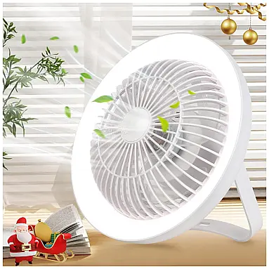 Ventilador de Mesa Portátil com