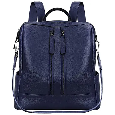Mochila Feminina de Couro Conversível