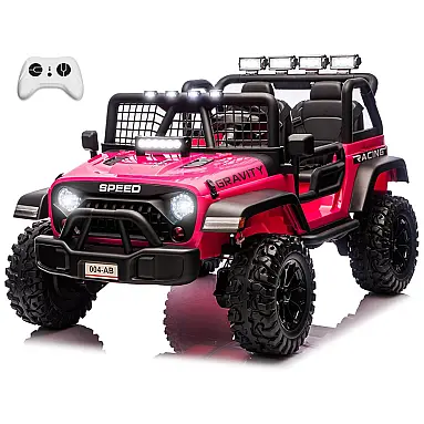 Carro Elétrico Infantil Sopbost Rosa