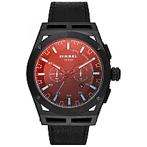 Relógio Masculino Analógico Quartzo, Couro, DIESEL DZ4544, Preto