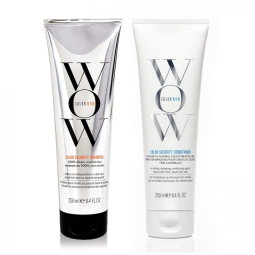 Kit COLOR WOW Dream Clean Duo Shampoo Sem Sulfato e Condicionador Hidratante Glossy Para Cabelos Finos e Coloridos 294ml