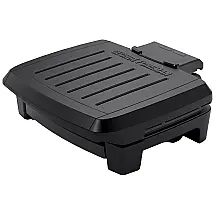 Grill Elétrico Antiaderente Lavável na Lava Louças 110V 1500W, George Foreman, Preto