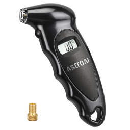 Medidor de Pressão de Pneus Digital AstroAI com Pilhas AAA Substituíveis, 150 PSI 4 Configurações para Carro, Caminhão, Bicicleta