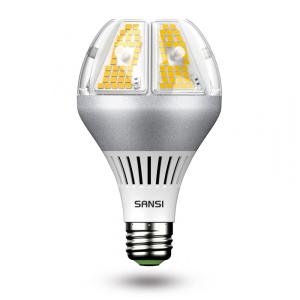 Lâmpada LED Base A21, E26 6500 com Lumens na Cor Branca Fria 5000K 650W, 1 un, 110v, SANSI C21BB 02E26 35W, Branco