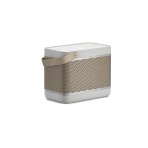 Caixa de som portátil Bluetooth Bang & Olufsen Beolit 20 cinza Grey Mist som 360° 70W bateria 8h 110V