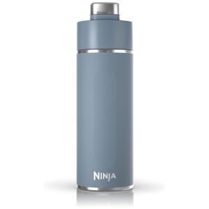 Garrafa Térmica para Água 710mL em Aço Inoxidável, à Prova de Vazamentos e Aguenta Quente por Horas, Ninja DW2401BL, Azul