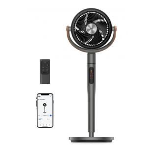 Ventilador de Piso com Controle Remoto, Silencioso e Controle de Voz Wi Fi, 110V 36W, Dreo DRHAF003S, Cinza
