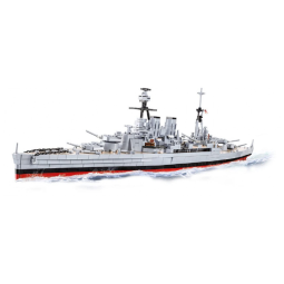 Kit de Construção Navio Toys HC com 2613 Peças, COBI 4830, Cinza
