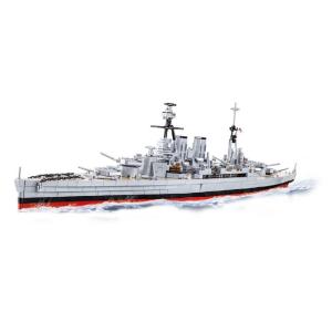 Kit de Construção Navio Toys HC com 2613 Peças, COBI 4830, Cinza