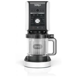 Máquina de Sorvete Ninja CREAMi MAX 9-em-1, Capacidade XL 1,5 Quartos, Prata, 9 Funções, 2 Recipientes 710 ml, NC550, 110V