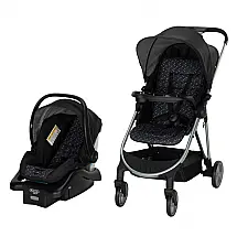 Sistema de Viagem Cosco Simple Stroll Marrom Cadeirinha e Carrinho 1,8 a 22,7 kg