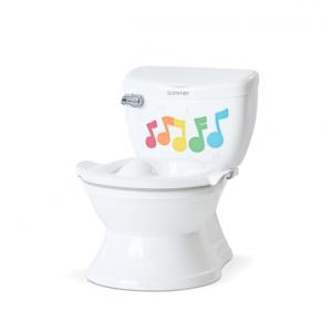 Troninho Realista Interativo para Crianças com Assento Ergonômico, SUMMER INFANT 11723Z, Branco